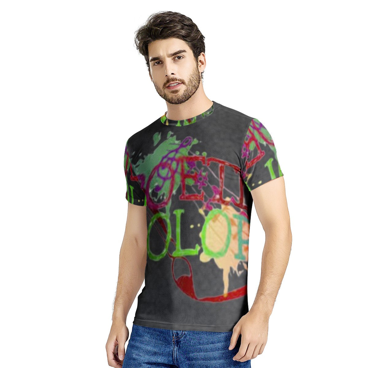 POETICCOLORS New Men's All Over Print T-shirt