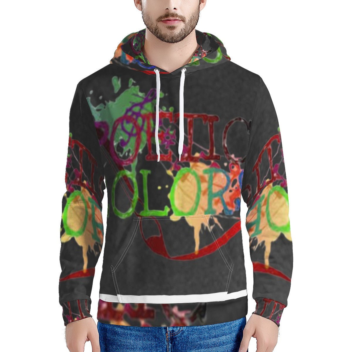 PC Men's All Over Print Hoodie