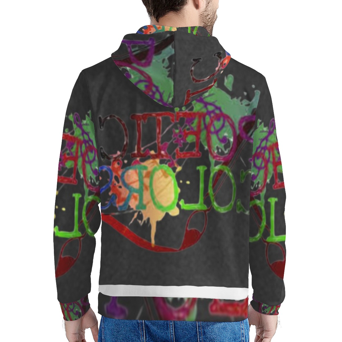 PC Men's All Over Print Hoodie