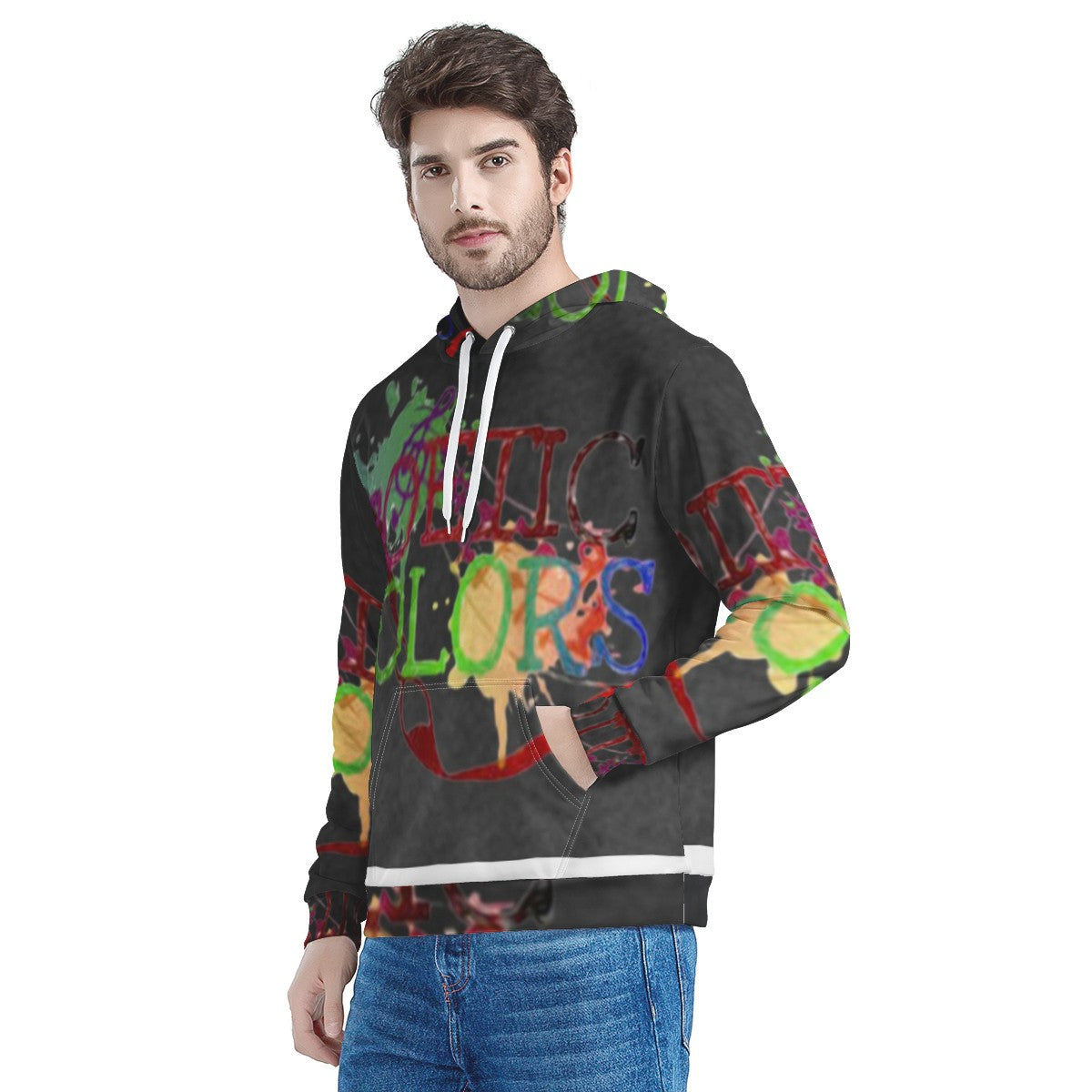 PC Men's All Over Print Hoodie