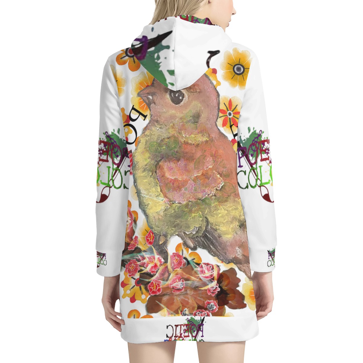 LOVE & POWER Hoodie Dress