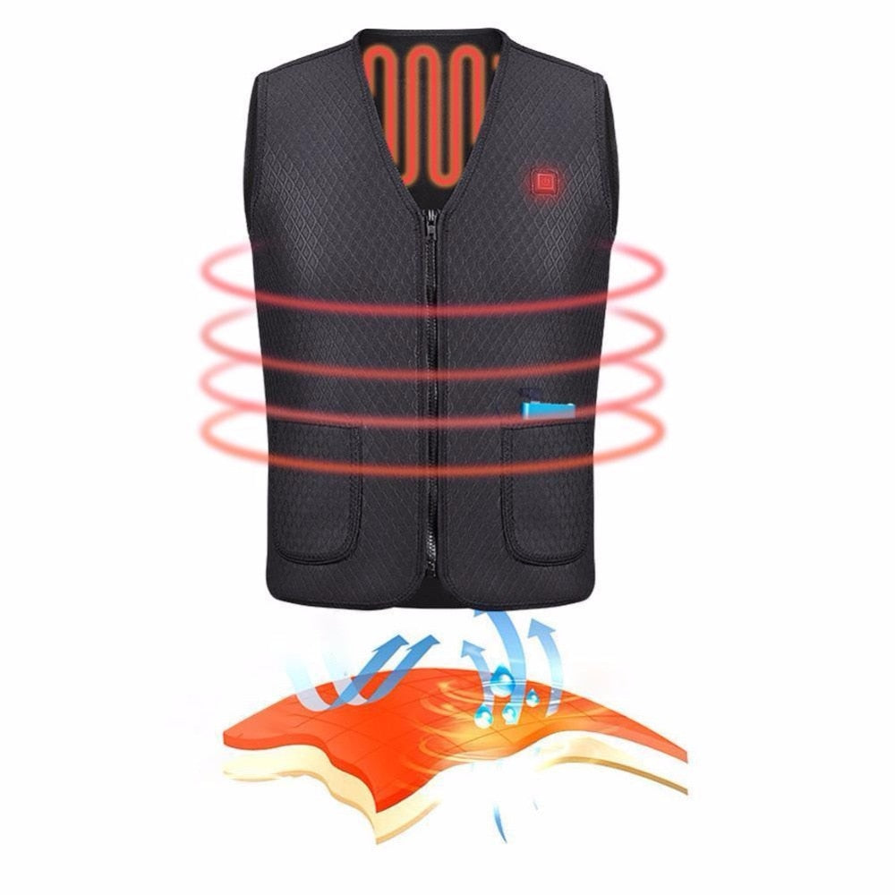 Outdoor USB Infrared Heating Vest