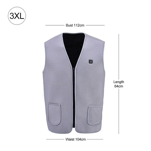 Outdoor USB Infrared Heating Vest